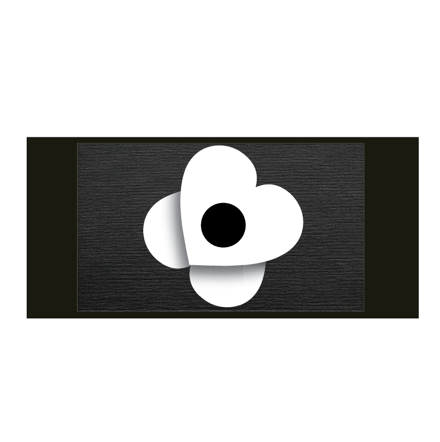 Remembrance Day Armband - White poppy