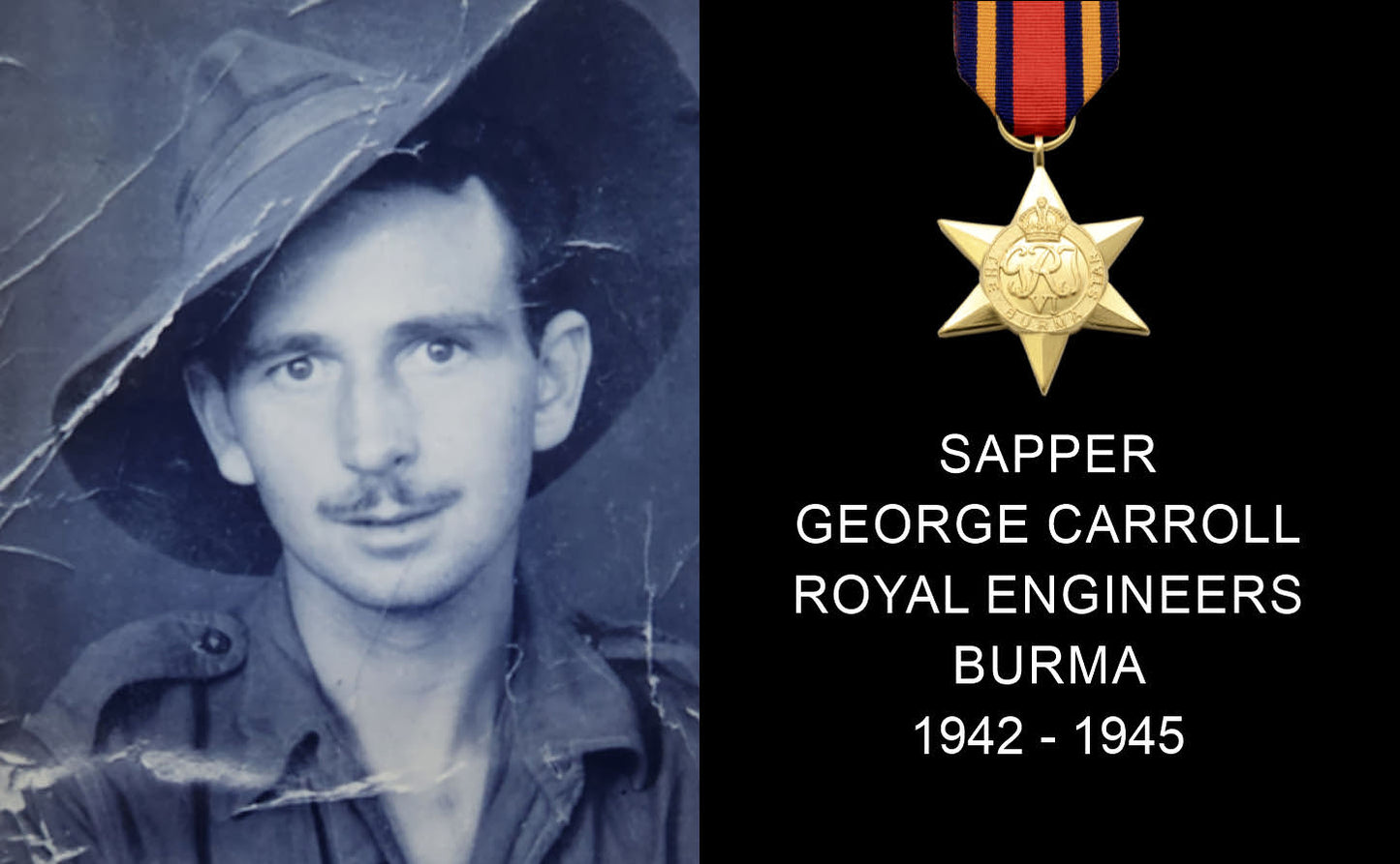 Personalised Burma Star Memorial Fund