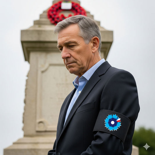 Remembrance Day Armband - Bleuet de France